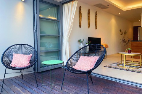 Аренда виллы на Пхукете в Shanti Villas, дом с 1 спальней и бассейном, 120 м2