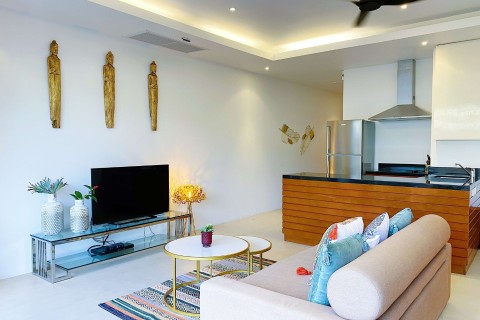 Аренда виллы на Пхукете в Shanti Villas, дом с 1 спальней и бассейном, 120 м2