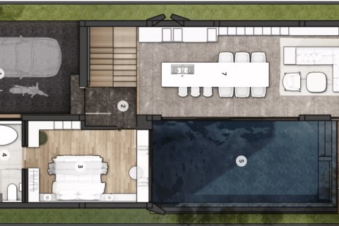 Вилла с бассейном в The Harmony by Wallaya Villas, Пхукет, Таиланд, 271 м2