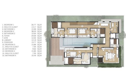 Вилла с бассейном в The Harmony by Wallaya Villas, Пхукет, Таиланд, 897 м2