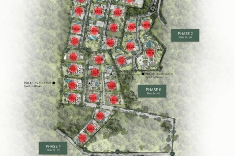 Вилла с бассейном в Punyisa Bang Jo, Пхукет, Таиланд, 1053 м2