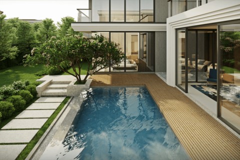 Вилла с бассейном в The Ozone Luxury Villas, Пхукет, Таиланд, 525 м2