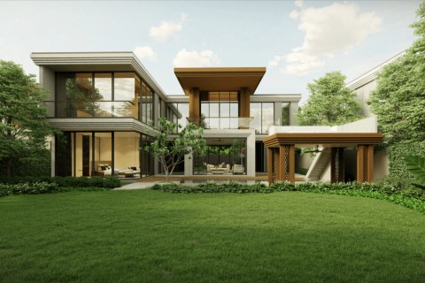 Вилла с бассейном в The Ozone Luxury Villas, Пхукет, Таиланд, 525 м2