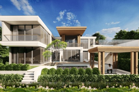 Вилла с бассейном в The Ozone Luxury Villas, Пхукет, Таиланд, 525 м2