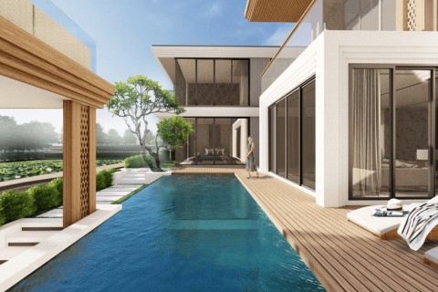 Вилла с бассейном в The Ozone Luxury Villas, Пхукет, Таиланд, 525 м2