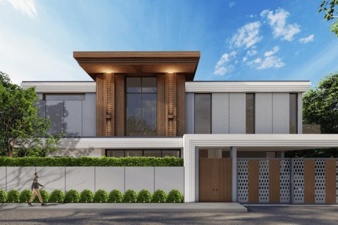 Вилла с бассейном в The Ozone Luxury Villas, Пхукет, Таиланд, 525 м2
