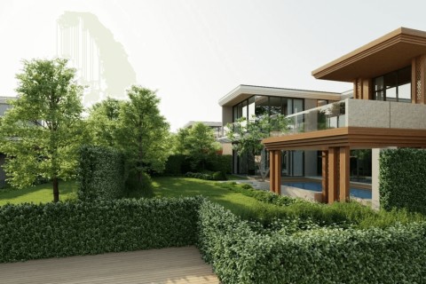 Вилла с бассейном в The Ozone Luxury Villas, Пхукет, Таиланд, 525 м2