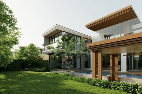 Вилла с бассейном в The Ozone Luxury Villas, Пхукет, Таиланд, 525 м2