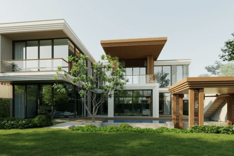 Вилла с бассейном в The Ozone Luxury Villas, Пхукет, Таиланд, 525 м2