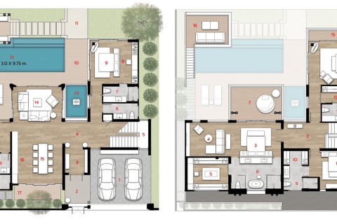Вилла с бассейном в The Ozone Luxury Villas, Пхукет, Таиланд, 525 м2