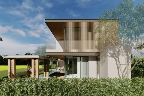 Вилла с бассейном в The Ozone Grand Residence, Пхукет, Таиланд, 329 м2