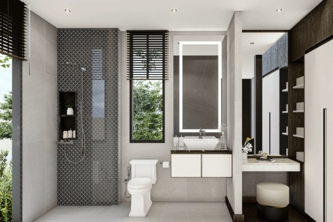 Вилла с бассейном в The Ozone Grand Residence, Пхукет, Таиланд, 329 м2