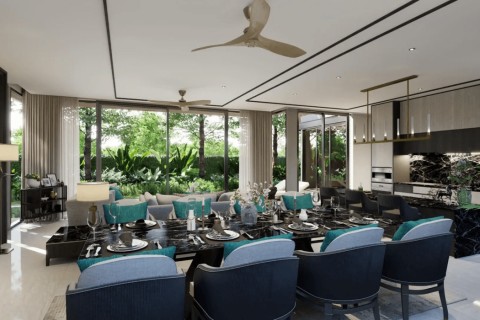 Вилла с бассейном в The Ozone Grand Residence, Пхукет, Таиланд, 329 м2