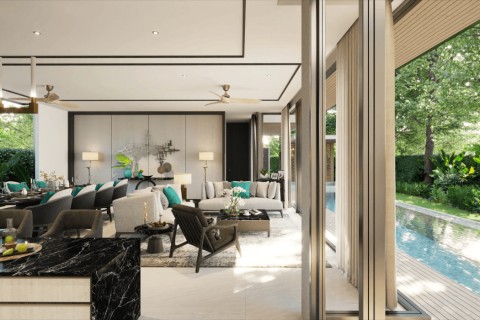 Вилла с бассейном в The Ozone Grand Residence, Пхукет, Таиланд, 329 м2