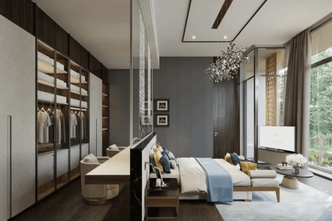 Вилла с бассейном в The Ozone Grand Residence, Пхукет, Таиланд, 329 м2