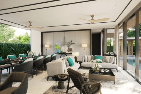 Вилла с бассейном в The Ozone Grand Residence, Пхукет, Таиланд, 329 м2