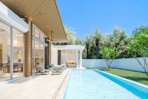 Вилла с бассейном в The Ozone Campus Villa, Пхукет, Таиланд, 394 м2