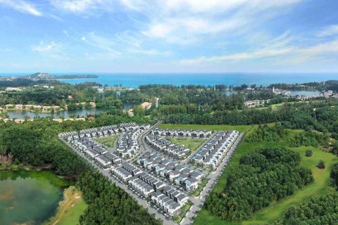 Аренда таунхауса Пхукет, Laguna Park, дом с 3 спальнями и бассейном, 280 м2