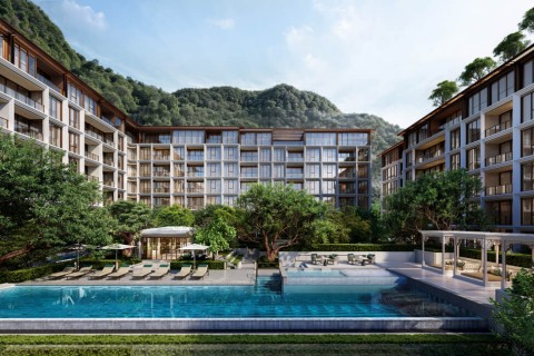 1-комнатная квартира в The Residences at Intercontinental Phuket Resort, Пхукет, Таиланд, 59 м2
