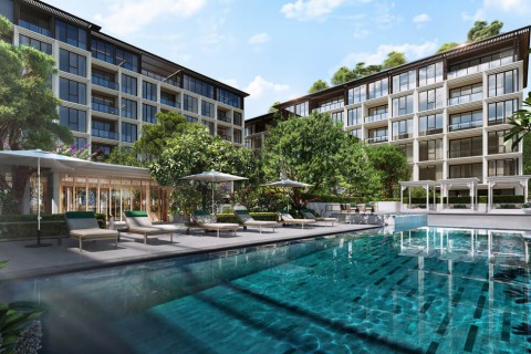 2-комнатная квартира в The Residences at Intercontinental Phuket Resort, Пхукет, Таиланд, 100 м2