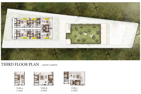 2-комнатная квартира в Etherhome Seaview Condo, Пхукет, Таиланд, 128 м2