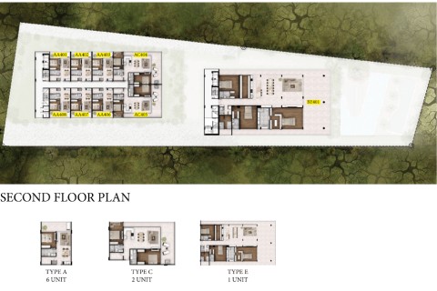 3-комнатная квартира в Etherhome Seaview Condo, Пхукет, Таиланд, 182 м2