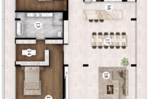 4-комнатная квартира в Etherhome Seaview Condo, Пхукет, Таиланд, 610 м2