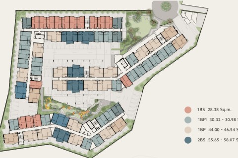 1-комнатная квартира в The Title Sierra Пхукет, 30 м2