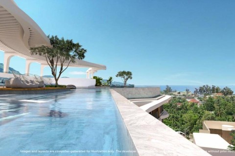 2-комнатная квартира в Vibe Residence Karon, Пхукет, Таиланд, 54 м2