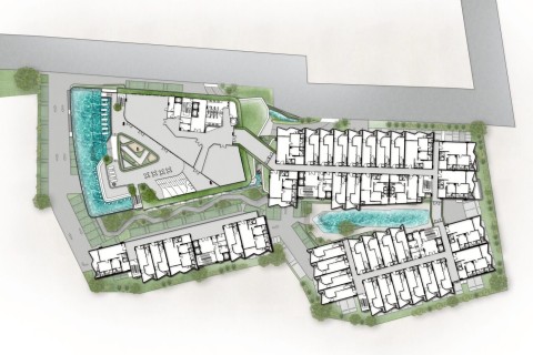 2-комнатная квартира в Citygate de Phuket, Пхукет, Таиланд, 72 м2