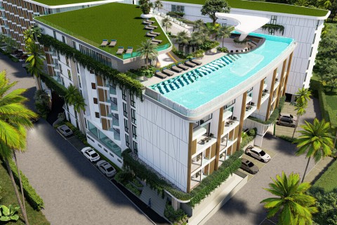 2-комнатная квартира в Citygate de Phuket, Пхукет, Таиланд, 72 м2