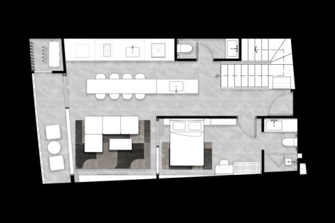 Дуплекс 3 комнаты в Citygate de Phuket, Пхукет, Таиланд, 125 м2