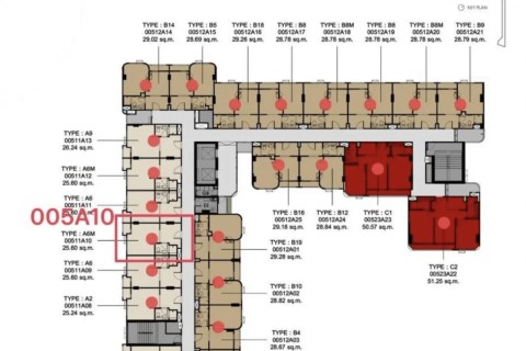 Студия в Escent Phuket, Пхукет, Таиланд, 25 м2