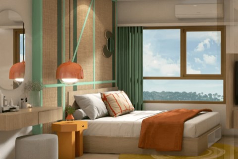 2-комнатная квартира в Escent Phuket, Пхукет, Таиланд, 51 м2