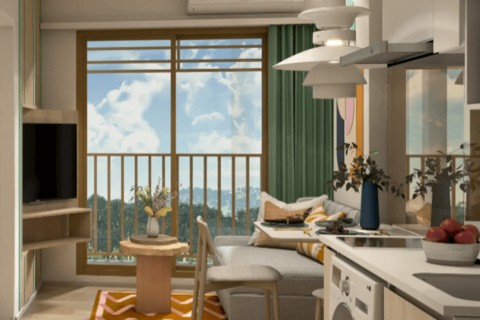 2-комнатная квартира в Escent Phuket, Пхукет, Таиланд, 51 м2