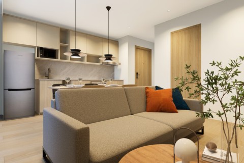 1-комнатная квартира в Sea Heaven Naithon Phuket, Пхукет, Таиланд, 37 м2