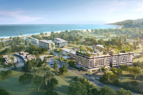1-комнатная квартира в Sea Heaven Naithon Phuket, Пхукет, Таиланд, 37 м2