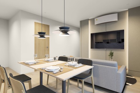 2-комнатная квартира в Sea Heaven Naithon Phuket, Пхукет, Таиланд, 60 м2