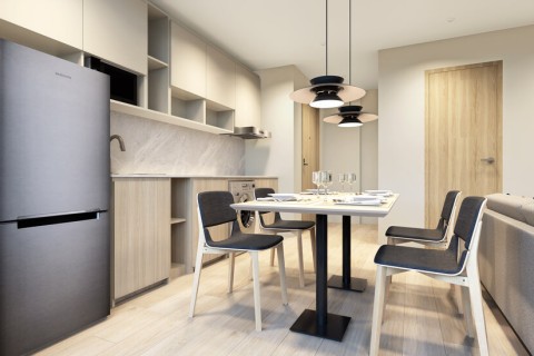 2-комнатная квартира в Sea Heaven Naithon Phuket, Пхукет, Таиланд, 60 м2