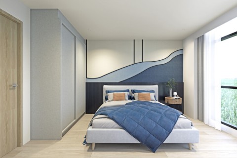 2-комнатная квартира в Sea Heaven Naithon Phuket, Пхукет, Таиланд, 60 м2