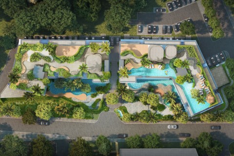 2-комнатная квартира в Sea Heaven Naithon Phuket, Пхукет, Таиланд, 60 м2