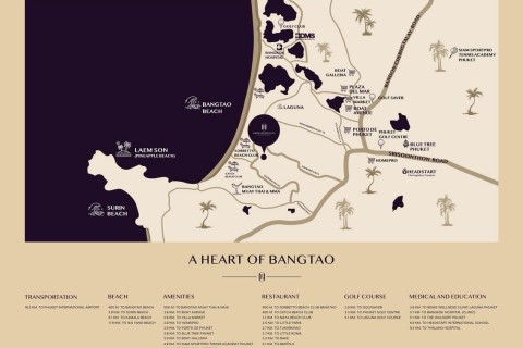 1-комнатная квартира в Origin Residences Bangtao, Пхукет, Таиланд, 40 м2