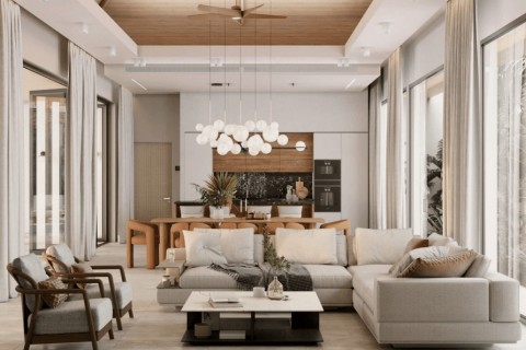 Вилла с бассейном в Layan Lucky Villas II, Пхукет, Таиланд, 460 м2