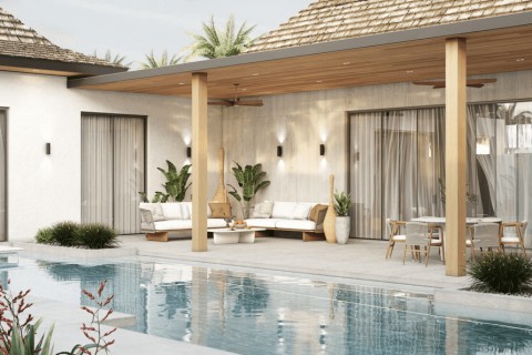 Вилла с бассейном в Layan Lucky Villas II, Пхукет, Таиланд, 593 м2