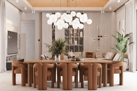 Вилла с бассейном в Layan Lucky Villas II, Пхукет, Таиланд, 593 м2