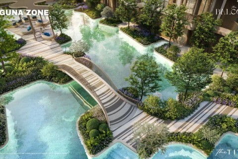 2-комнатная квартира в The Title Balcony, Пхукет, Таиланд, 50 м2