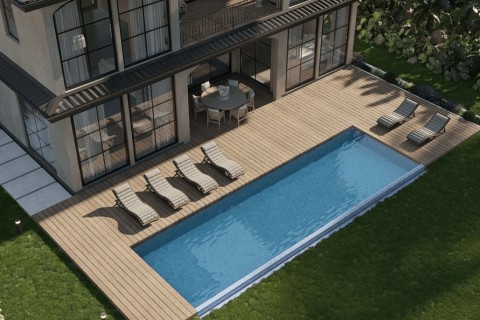 Вилла с бассейном в 9Nile Residence, Пхукет, Таиланд, 210 м2