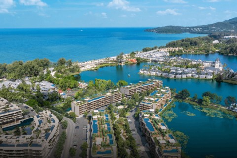 2-комнатная квартира в Bellaguna Lake Residences Lotus, Пхукет, Таиланд, 122 м2