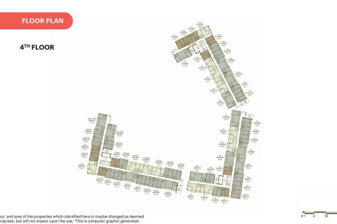 1-комнатная квартира в Rhea by Sansiri, Пхукет, Таиланд, 34 м2