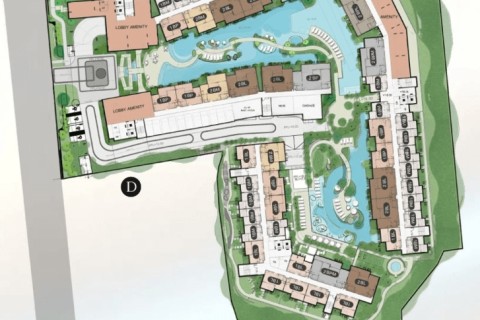 1-комнатная квартира в The Title Biancana, Пхукет, Таиланд, 31 м2